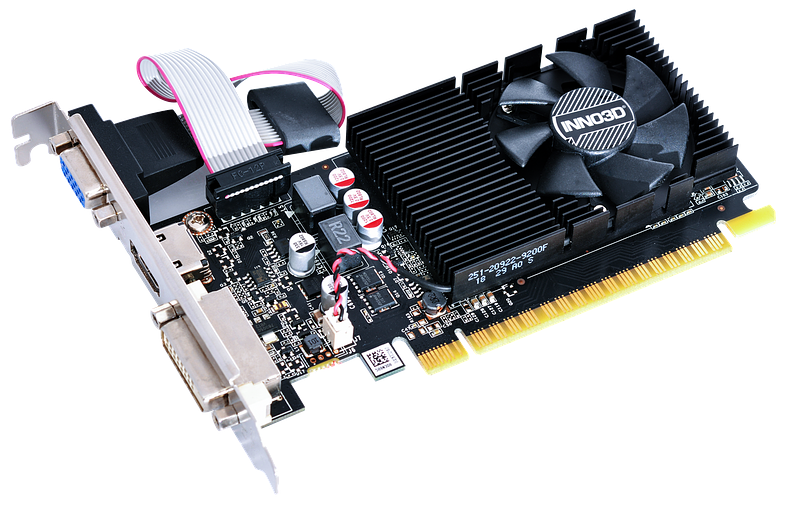 Видеокарта Inno3D GeForce GT730 4GB SDDR3 LP 4G N73P-BSDV-M5BX фото 1