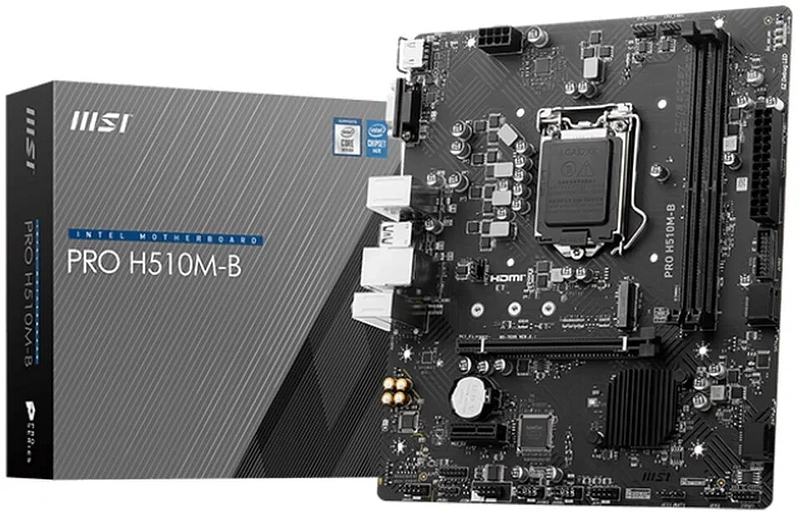Материнская плата MSI PRO H510M-B фото 1