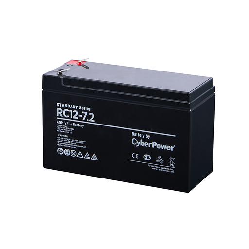 Аккумуляторная батарея CyberPower RC12-7 2 12В 7 2 Ач фото 1