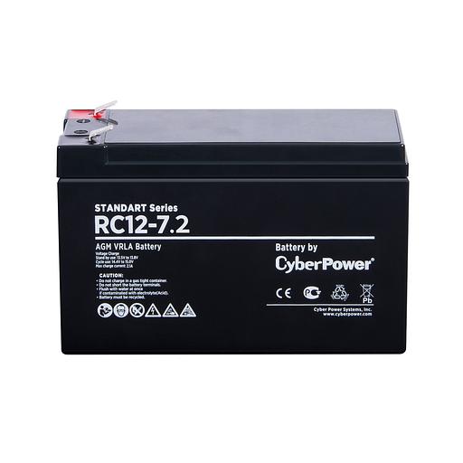 Аккумуляторная батарея CyberPower RC12-7 2 12В 7 2 Ач фото 2