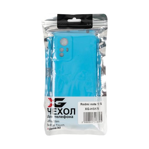 Чехол для телефона X-Game XG-HS178 для Redmi note 12 S Силиконовый Голубой фото 3
