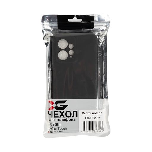 Чехол для телефона X-Game XG-HS182 для Redmi note 12 Силиконовый Тёмно-серый фото 3