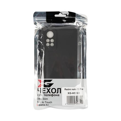 Чехол для телефона X-Game XG-HS183 для Redmi note 12 Pro Силиконовый Тёмно-серый фото 3