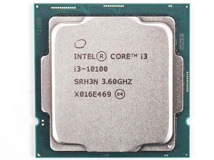 Процессор Intel Core i3 10100 Tray (CM8070104291317) фото 1