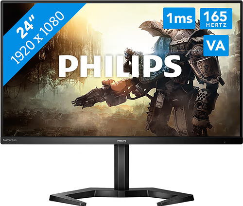 Монитор 23 8" PHILIPS 24M1N3200ZA/01 Черный фото 1