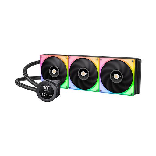 Кулер с водяным охлаждением Thermaltake TOUGHLIQUID Ultra 420 RGB All-In-One Liquid Cooler CL-W370-PL14SW-A фото 1