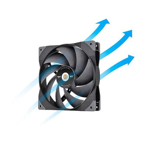 Кулер для компьютерного корпуса Thermaltake SWAFAN GT14 PC Cooling Fan TT Premium Edition CL-F157-PL14BL-A фото 2