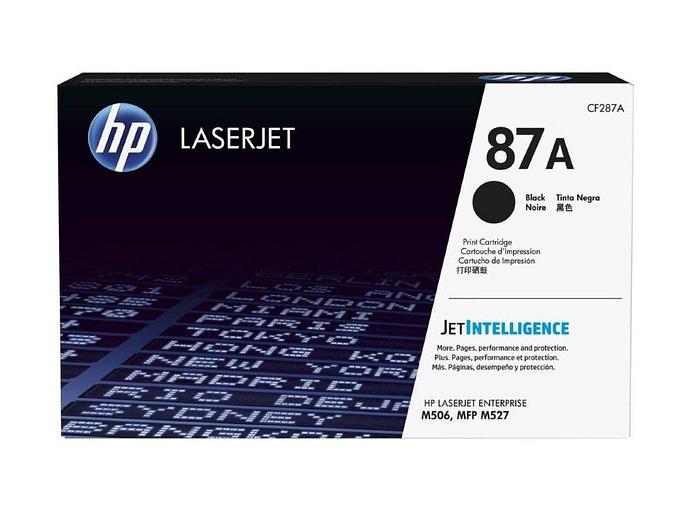 Картридж HP Inc 87A CF287A черный фото 1
