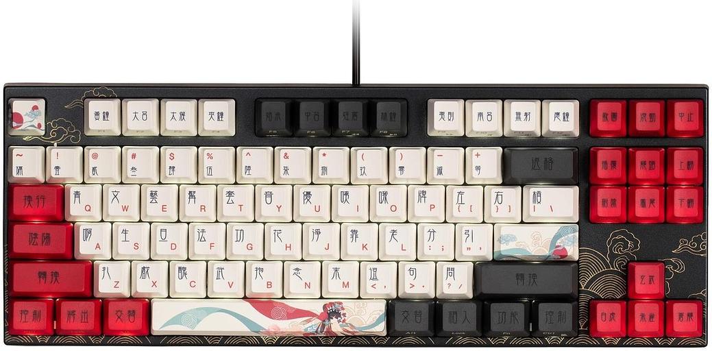 Клавиатура Varmilo VEM87 Beijing Opera EC V2 Rose UA A33A028B0A3A17A025 фото 1