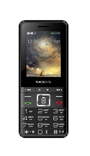 Мобильный телефон Texet TM-D215 красный фото 1