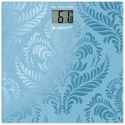 Весы напольные Scarlett SC-BS33E044 синий фото 1