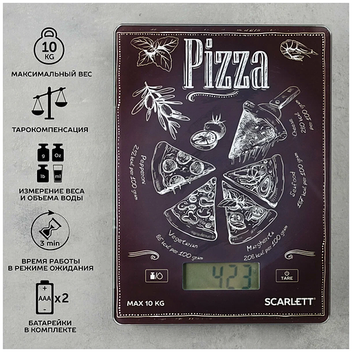 Весы кухонные Scarlett SC-KS57P66 фото 1