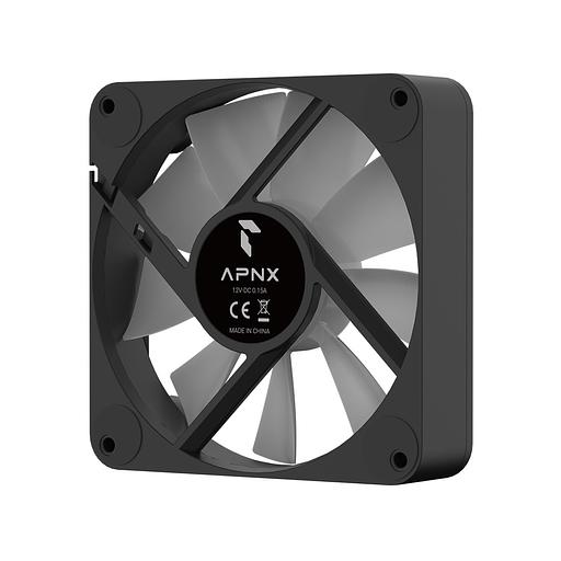 Кулер для компьютерного корпуса AeroCool APNX FP1-120 ARGB BK фото 3