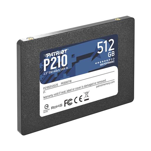 Твердотельный накопитель SSD Patriot P210 512GB SATA P210S512G25 фото 2
