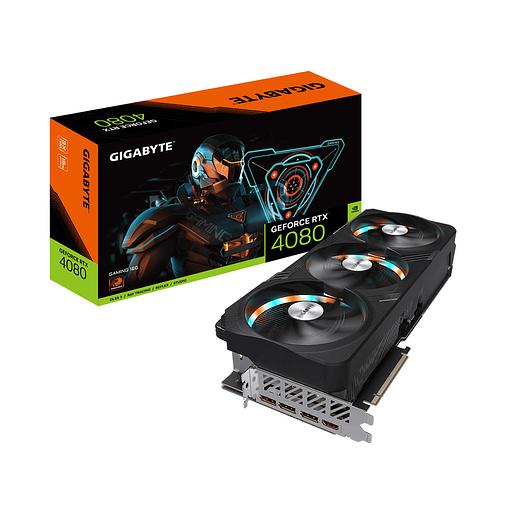 Видеокарта Gigabyte (GV-N4080GAMING-16GD) RTX4080 GAMING 16G фото 3