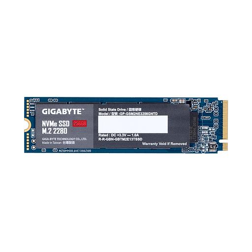 Твердотельный накопитель SSD Gigabyte GP-GSM2NE3256GNTD (4719331806873) 256GB M.2 PCI-E 3.0x4 NVMe фото 1