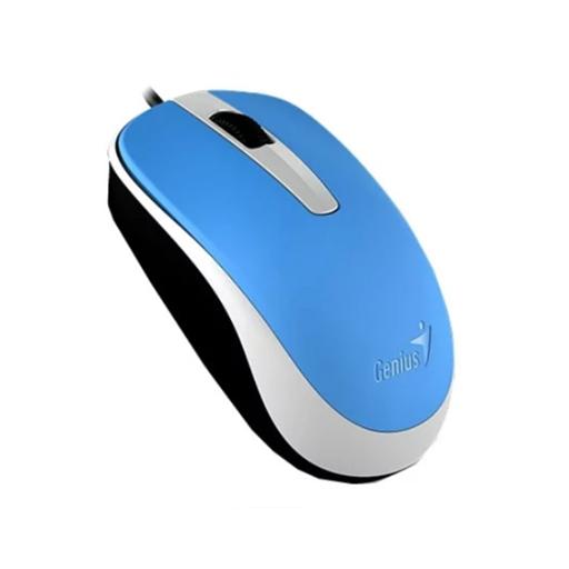 Компьютерная мышь Genius DX-120 Голубая фото 1
