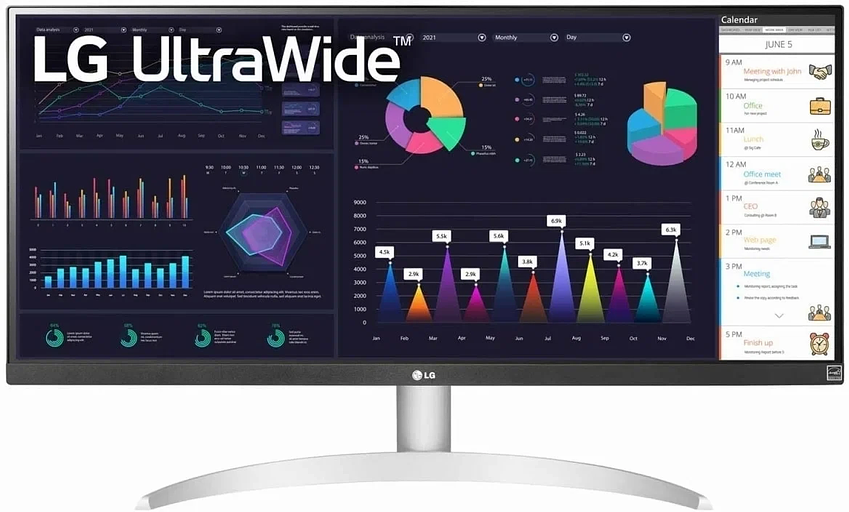 Монитор 29" LG 29WQ600-W.ADRZ фото 1