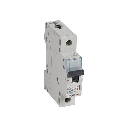 Автоматический выключатель Legrand 404032 1П C40A TX3 6000/6kA 404032 фото 1