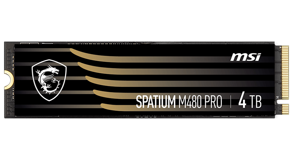 Твердотельный накопитель 4000Gb SSD MSI SPATIUM M480 PRO M.2 фото 1