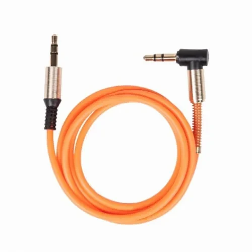 Кабель аудио сигнала Ritmix RCC-247 Orange джек 3.5/джек 3.5 1м. фото 1