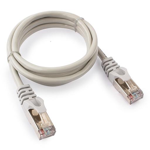 Патч-корд FTP Cablexpert PP22-1m кат.5e 1м литой многожильный (серый) фото 1
