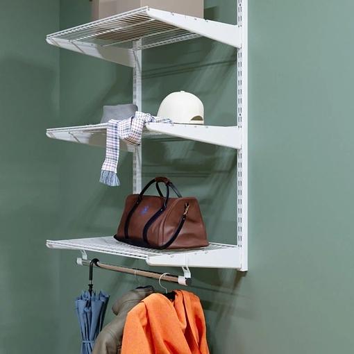 Система хранения «Навесная гардеробная Титан-GS 600 белая 450» фото 1