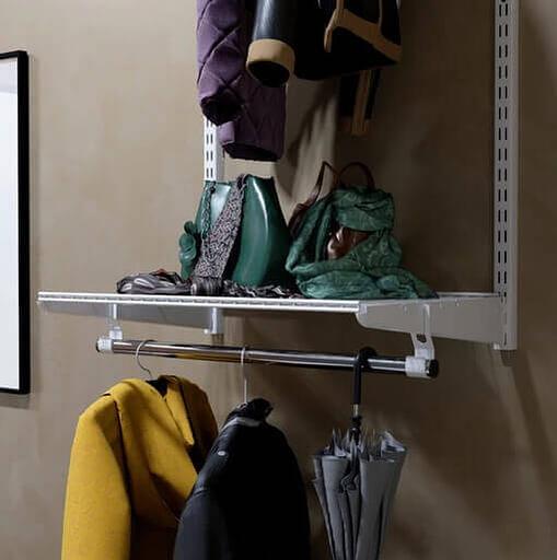 Система хранения «Вешалка двухъярусная Титан-GS 600 белая 350» фото 1