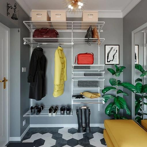 Система хранения «Практичная гардеробная в прихожую» фото 1