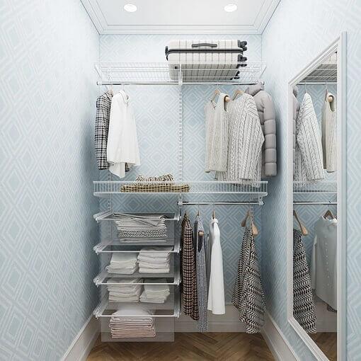 Система хранения «Гардеробная для небольших помещений» фото 1