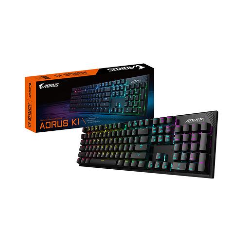 Клавиатура Gigabyte GK-AORUS K1 Чёрный фото 3