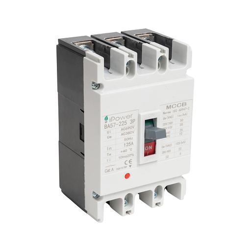 Автоматический выключатель iPower ВА57-225 3P 125A фото 1
