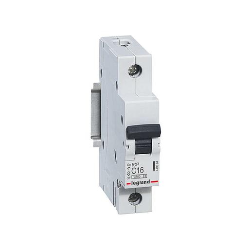 Автоматический выключатель Legrand 419664 1П C 16A RX3 4 5kA фото 1