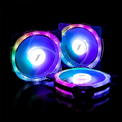 Комплект кулеров для кейса 1STPLAYER FIREMOON M1-D COMBO Черный фото 1