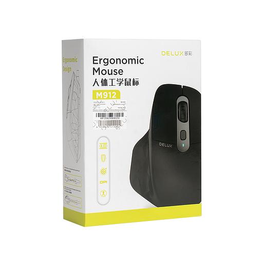 Компьютерная мышь Delux M912DB 2.4G Черный фото 3