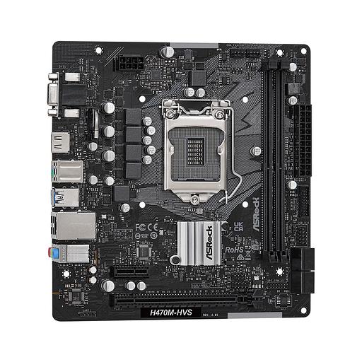Материнская плата ASRock H470M-HVS R2.0 фото 3