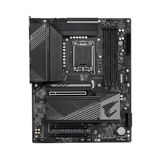 Материнская плата Gigabyte B760 AORUS ELITE (4719331851941) фото 2