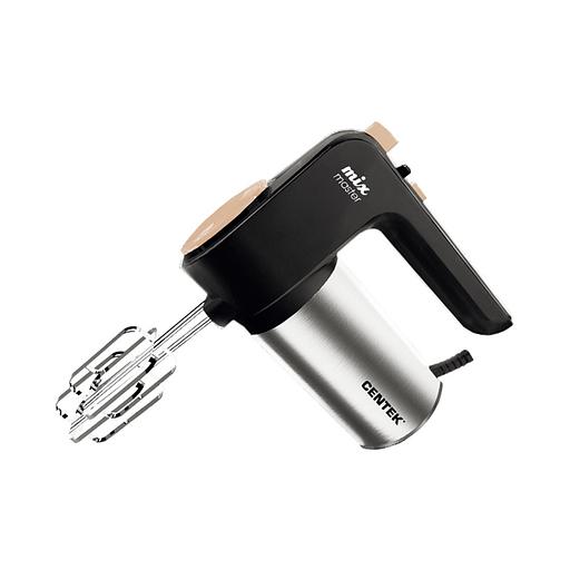 Миксер Centek CT-1123 800W 6 скоростей +турбо Взбивание Замешивание Бежевый фото 2