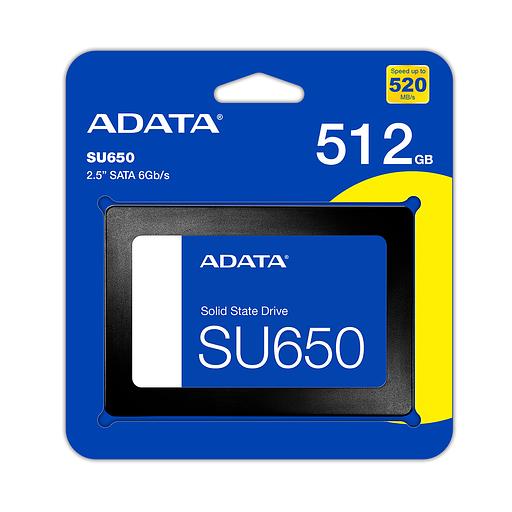 Твердотельный накопитель SSD ADATA Ultimate SU650 ASU650NS38-512GT-C 512ГБ фото 3