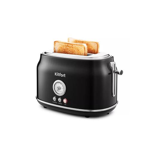 Тостер Kitfort КТ-2038-1 (черный) фото 1