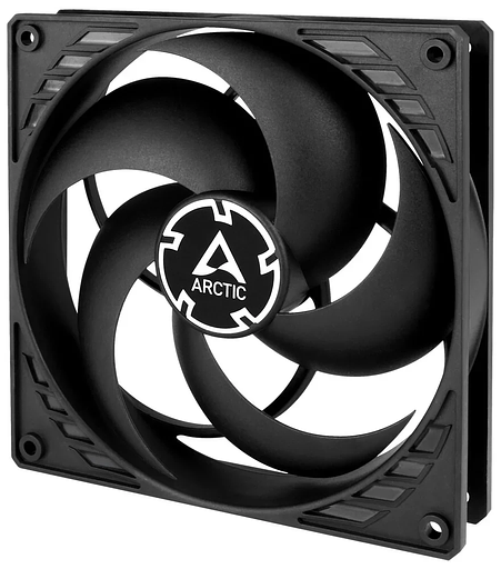 Кулер для корпуса ARCTIC P14 PWM PST (Black) ACFAN00125A 14cm 200-1700rpm 4Pin Fluid Dynamic фото 1