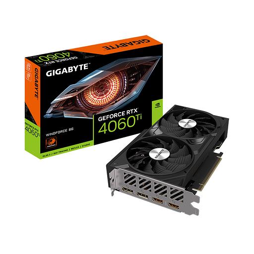 Видеокарта Gigabyte (GV-N406TWF2-8GD) RTX4060Ti WINDFORCE 8G фото 3