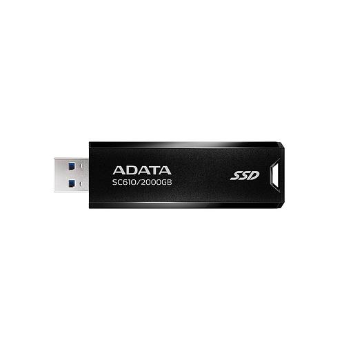 Внешний SSD диск ADATA 2TB SC610 Черный фото 2