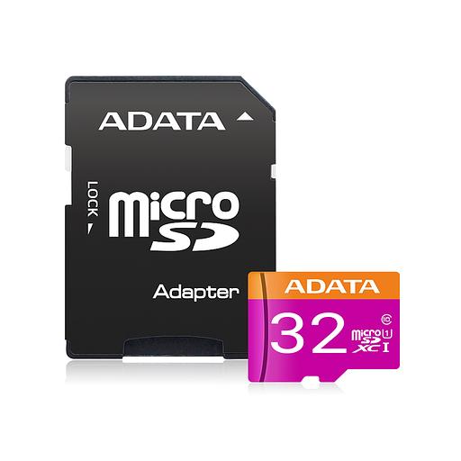 Карта памяти ADATA AUSDH32GUICL10A1-RA1 UHS-I CLASS10 A1 32GB фото 1