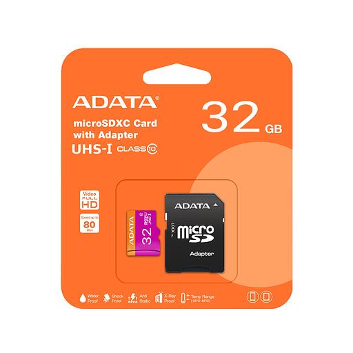 Карта памяти ADATA AUSDH32GUICL10-RA1 UHS-I CLASS10 32GB фото 3
