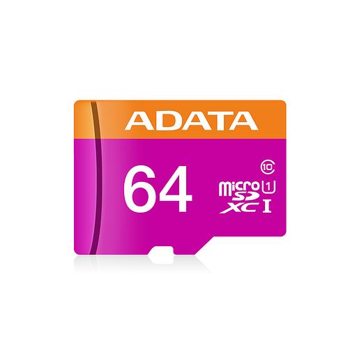 Карта памяти ADATA AUSDX64GUICL10A1-RA1 UHS-I CLASS10 A1 64GB фото 2