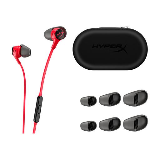 Наушники с микрофоном HyperX Cloud Earbuds II Red 70N24AA фото 3