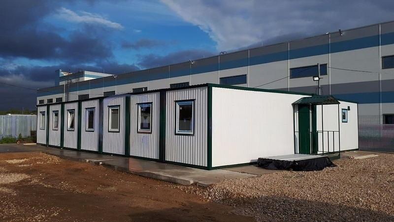 Модульное здание — штаб строительства фото 1