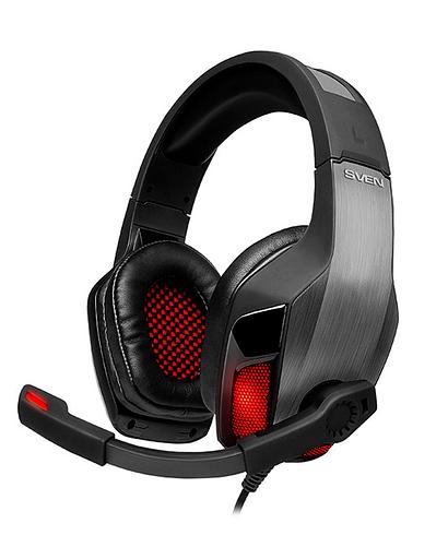 Игровые стереонаушники с микрофоном (USB LED 7.1) SVEN AP-U995MV фото 1