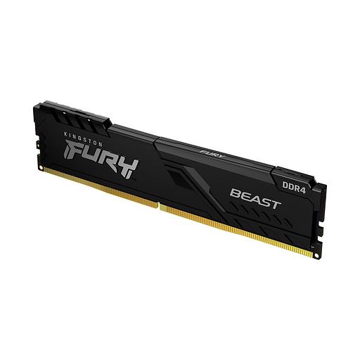 Модуль памяти Kingston FURY Beast KF432C16BB1/16 DDR4 16GB DIMM Чёрный фото 1